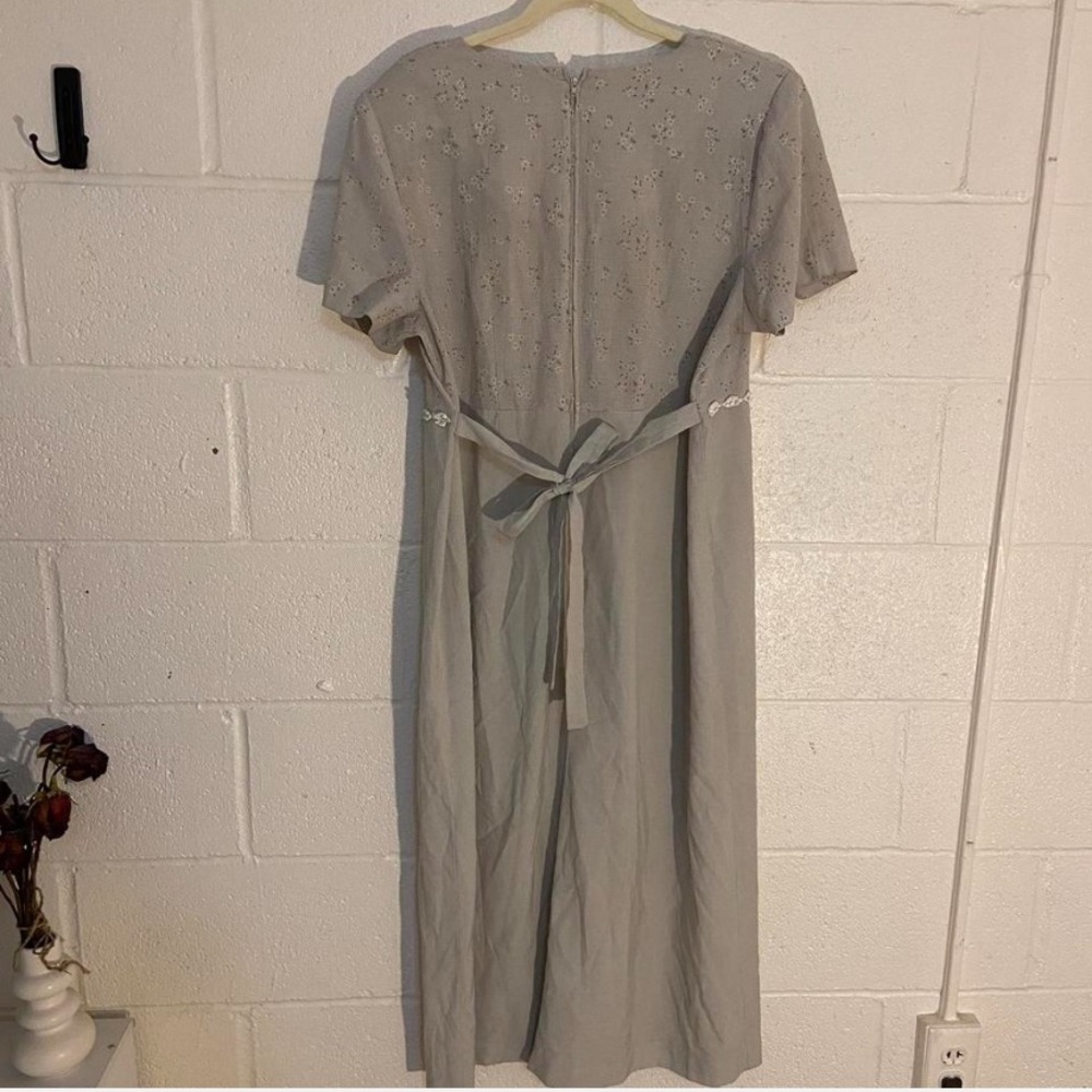 Vintage Gingham Babydoll Dress Size XL D.B.Y. - Picture 4 of 5